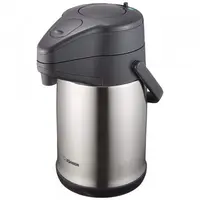 Термос серебряный Zojirushi SR-CC30XA 3.0 л с помпой (SR-CC30XA)