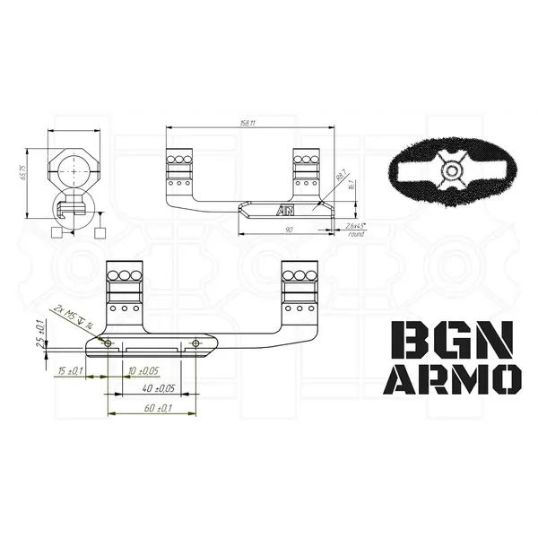 Mounting of the thermal imager ATN-30.00.38 Mounting of the thermal imager ATN-30.00.38