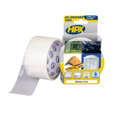 Ремонтна стрічка ALL WEATHER TAPE 48мм x 5м прозора