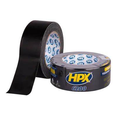 Армована стрічка HPX 6200 48мм х 25м чорна