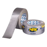 Армированная лента HPX 6200 48мм х 25м серебристая