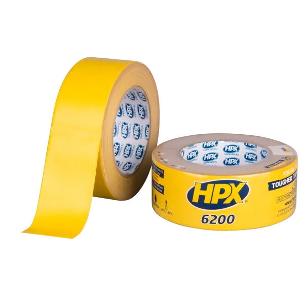 Армована стрічка HPX 6200 48мм х 25м жовта