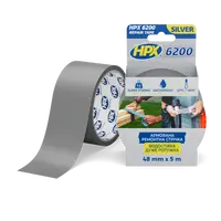 Армована стрічка HPX 6200 Pocket size 48мм х 5м сріблястий