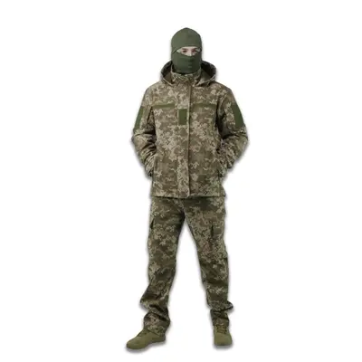 Костюм демисезонный Softshell Kiborg Пиксель