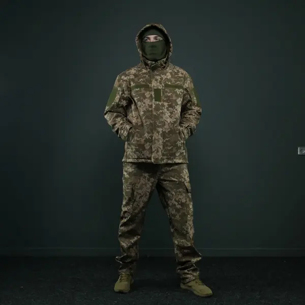 Костюм демісезонний Softshell Kiborg Піксель