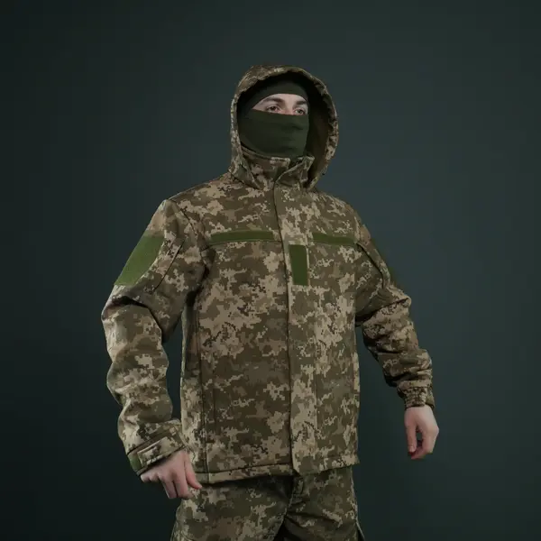 Костюм демісезонний Softshell Kiborg Піксель
