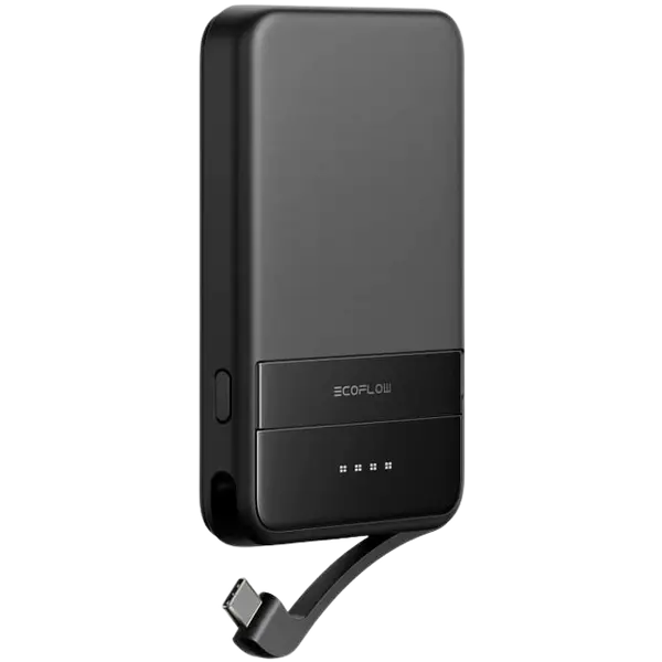 Повербанк EcoFLow RAPID Magnetic Power Bank 5000 Black