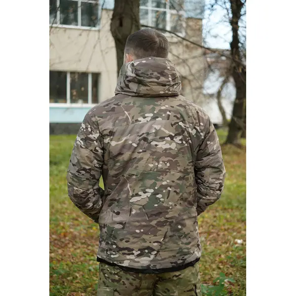 Утепленная зимняя куртка BR SQG 5 с эко-пухом.