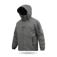 Зимняя тактическая куртка на пухе BR SQG 5 серая