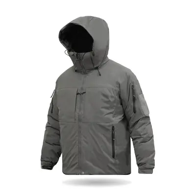Зимняя тактическая куртка на пухе BR SQG 5 серая