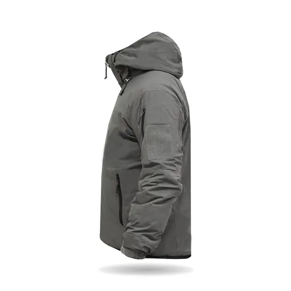 Зимняя тактическая куртка на пухе BR SQG 5 серая