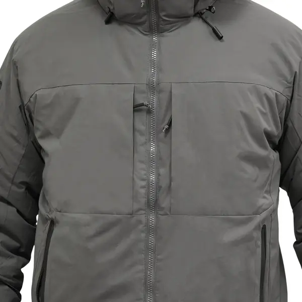 Зимняя тактическая куртка на пухе BR SQG 5 серая