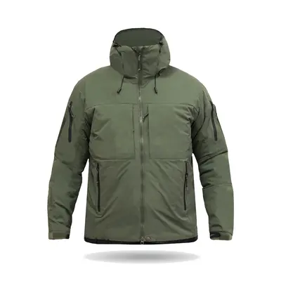 Утеплена зимова куртка BR SQG 5 з еко-пухом хакі