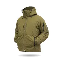 Зимняя тактическая куртка на пухе BR SQG 5 койот