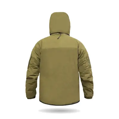 Зимова тактична куртка на пуху BR SQG 5 койот