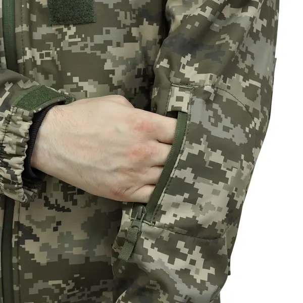 Куртка тактична Windproof Softshell піксель