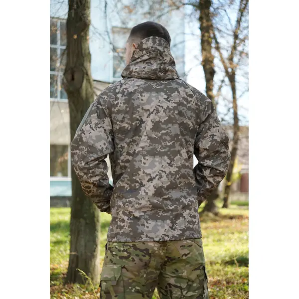 Куртка тактична Windproof Softshell піксель