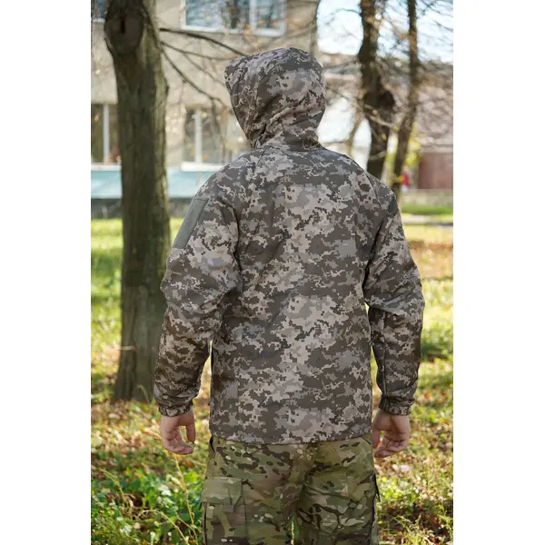 Куртка тактична Windproof Softshell піксель