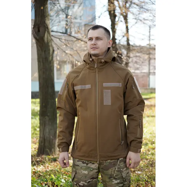 Куртка тактична Windproof Softshell койот