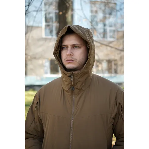 Зимний микро пуховик BR YWH койот