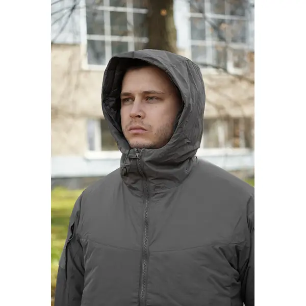 Пуховик зимний BR YWH серый