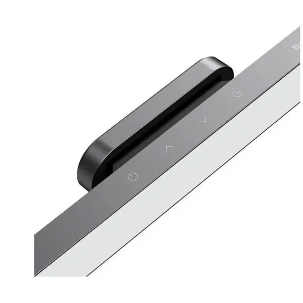 Настольная LED-лампа Baseus Magnetic с плавным димером и зарядкой, темно-серая (DGXC-C0G)