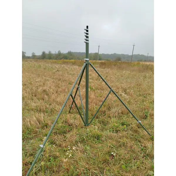 ЩОГЛА ТЕЛЕСКОПІЧНА АЛЮМІНІЄВА 15м, для антен керування БПЛА та передачі відеосигналу