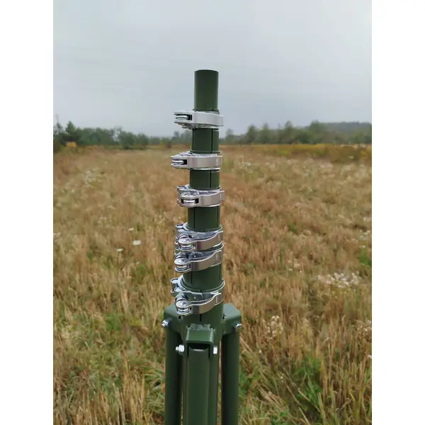 ЩОГЛА ТЕЛЕСКОПІЧНА АЛЮМІНІЄВА 15м, для антен керування БПЛА та передачі відеосигналу