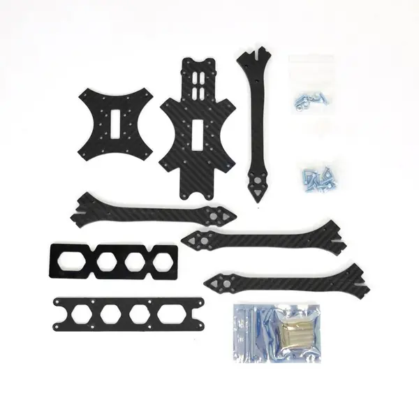 Жесткая карбоновая рама для FPV дрона 7 дюймов «Амага 7»