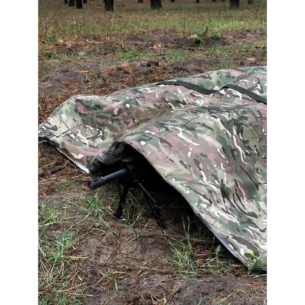 Анти-тепловізійна ковдра Multi А44, екранований захист від тепловізорів, захист від дронів, анти-тепловізор