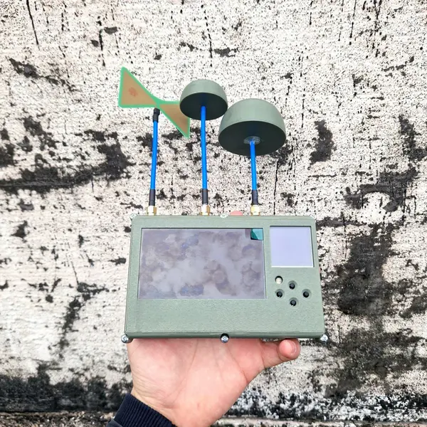 Пристрій радіоелектронної розвідки : 3-канальний детектор відеосигналу з дронів  (1.2 ГГц, 3.3 ГГц, 5.8 ГГц)