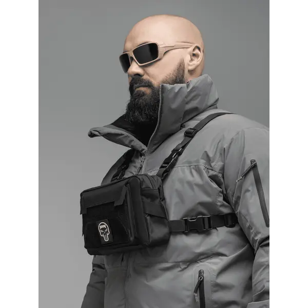 Нагрудна сумка BEZET Patrol чорний