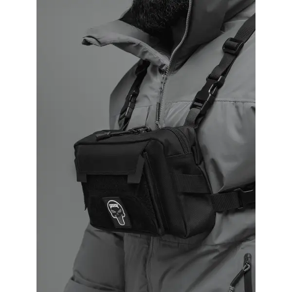 Нагрудна сумка BEZET Patrol чорний