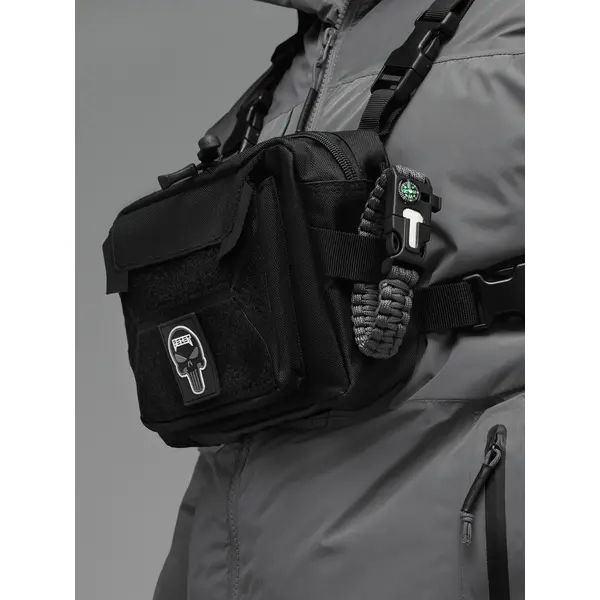 Нагрудна сумка BEZET Patrol чорний