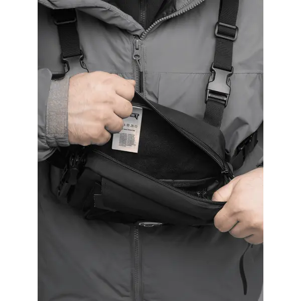 Нагрудна сумка BEZET Patrol чорний