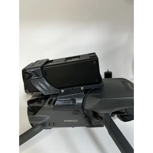 Крепление второй штатной батареи на дроны серии Dji Mavic 3/3e/3t/3 Pro/3 Cine/3 Clasic с контактной группой
