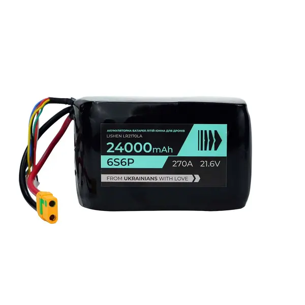 АКБ для коптерів/літаків BTRY 6s6p Lishen LR2170LA