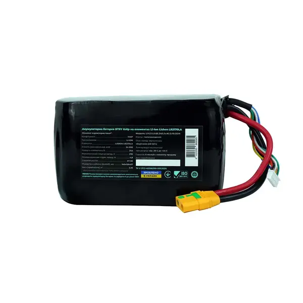 АКБ для коптерів/літаків BTRY 6s6p Lishen LR2170LA