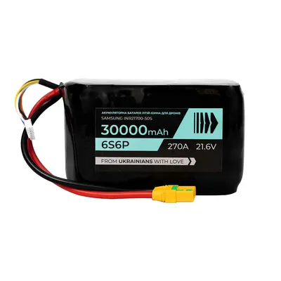 АКБ для коптеров и самолетов BTRY 6s6p Samsung INR21700-50S