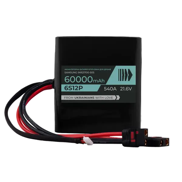 АКБ для БПЛА Vampire BTRY 6s12p Samsung INR21700-50S