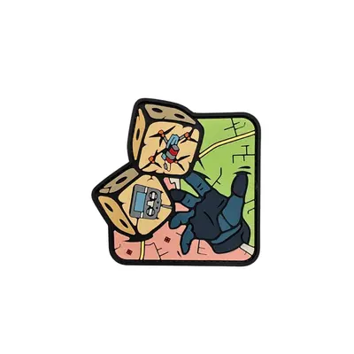 ПВХ патч «КУБІКИ» койот