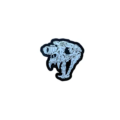 ПВХ патч "ТИГР STK" білий