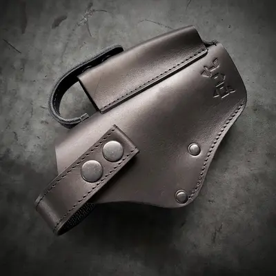 Кобура поясная под BERETTA 92|на скобе| черная