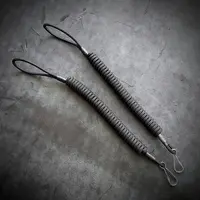 Страхувальний шнур чорний для пістолета (тренчик)