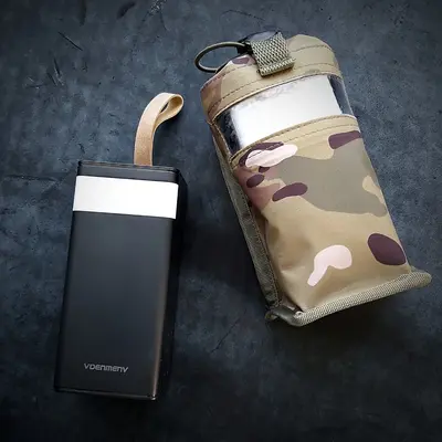 Військовий повербанк 185Wh, 50Ah у водонепроникному чохлі на системі MOLLE