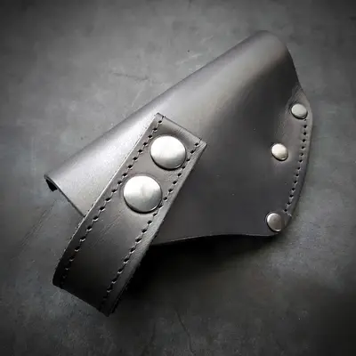 Кобура поясная для ТТ| кожаная черная