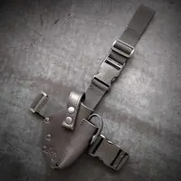 Кобура на стегно | під CZ 82| чорна| шкіряна