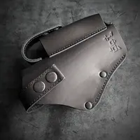 Шкіряна кобура поясна під GLOCK 17, чорна