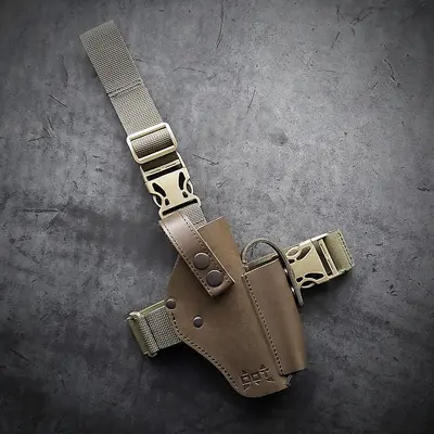 Кобура под ТТ- набедренная, цвет олива