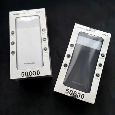 Повербанк на 50 000 mAh | 2 USB | ліхтар